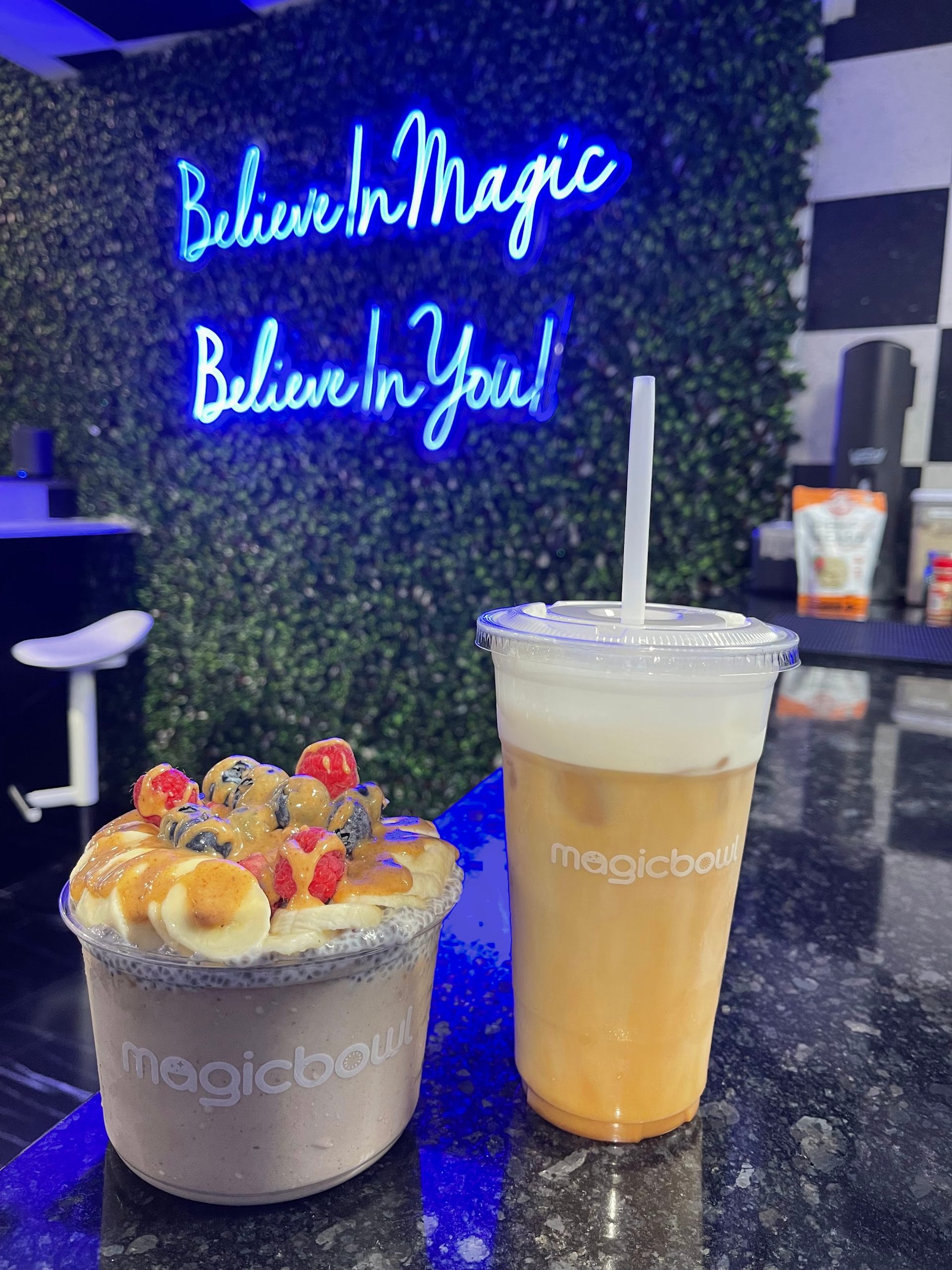 Acai bowls made to order