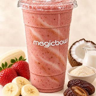 Strawberry Date Protein Smoothie