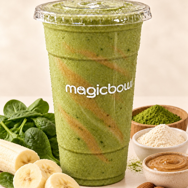Green Power Protein Smoothie.