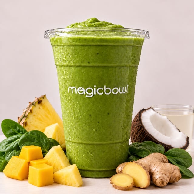 Lean Green Detox Smoothie.