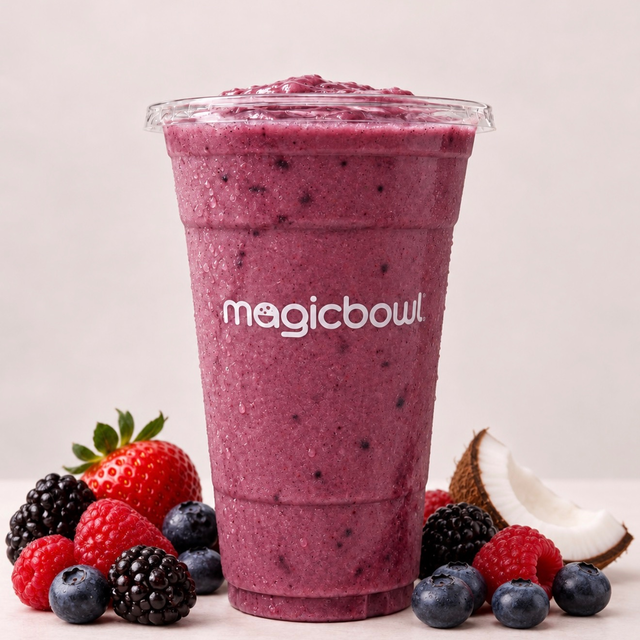 Berries & Coconut.