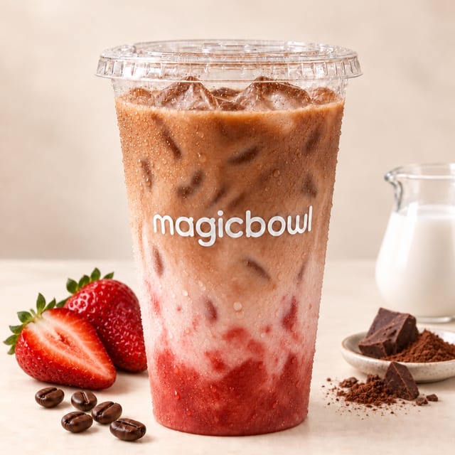Strawberries Mocha Latte.