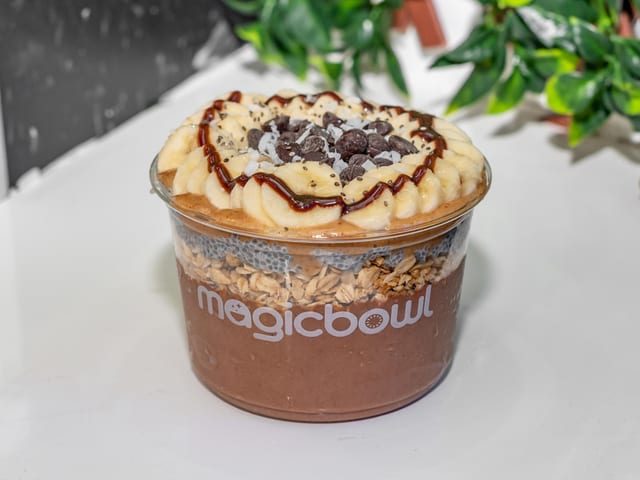 Choco Banana Bowl.